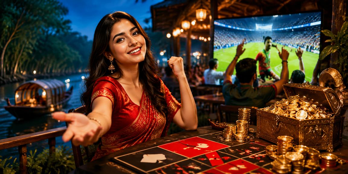 A user enjoying richbd rewards and entertainment in the Sundarbans region